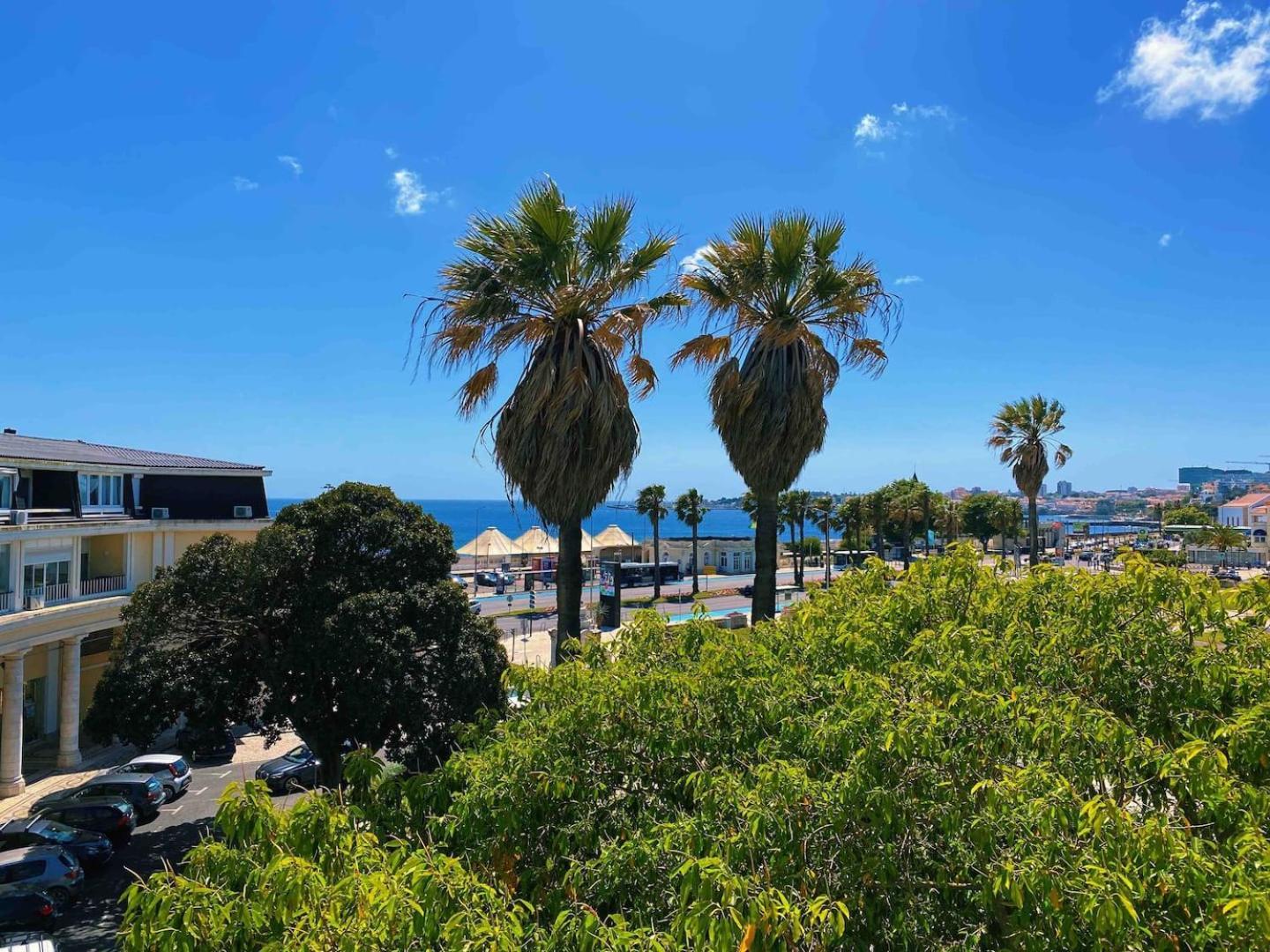 Sea View W Balcony 2 Mins Walk To Beach & Casino エストリル エクステリア 写真